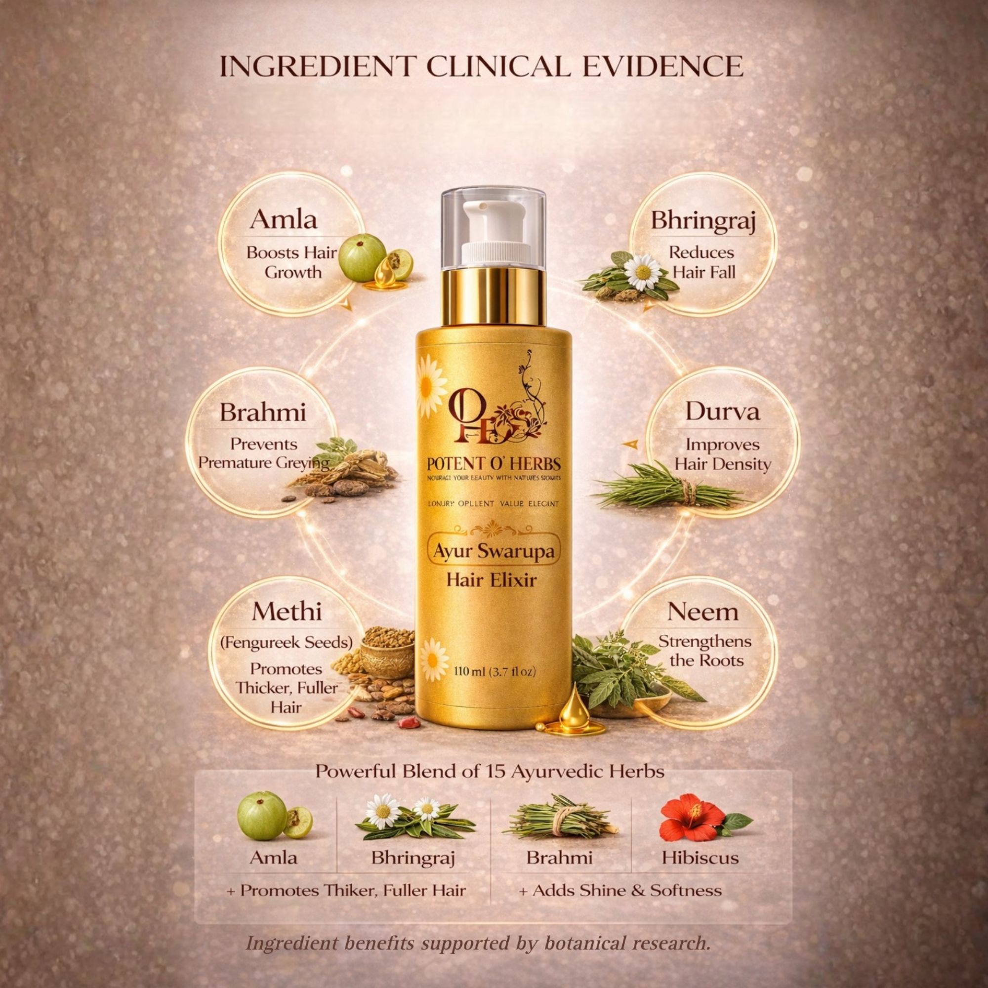 Ayur Swarupa Hair Elixir - Image 4