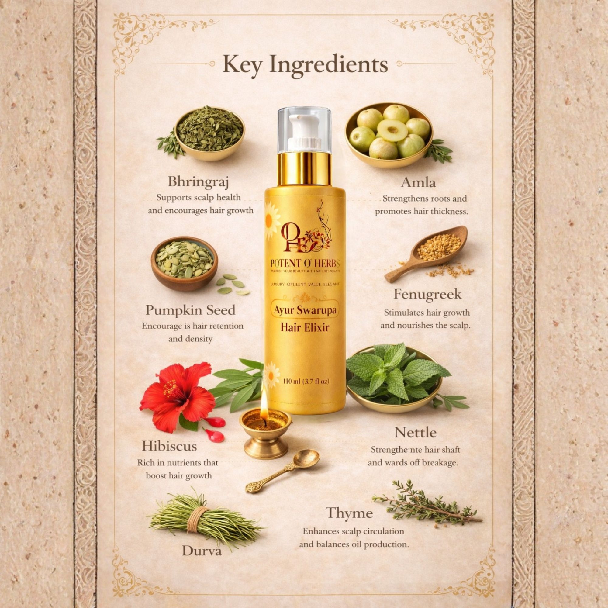 Ayur Swarupa Hair Elixir - Image 5