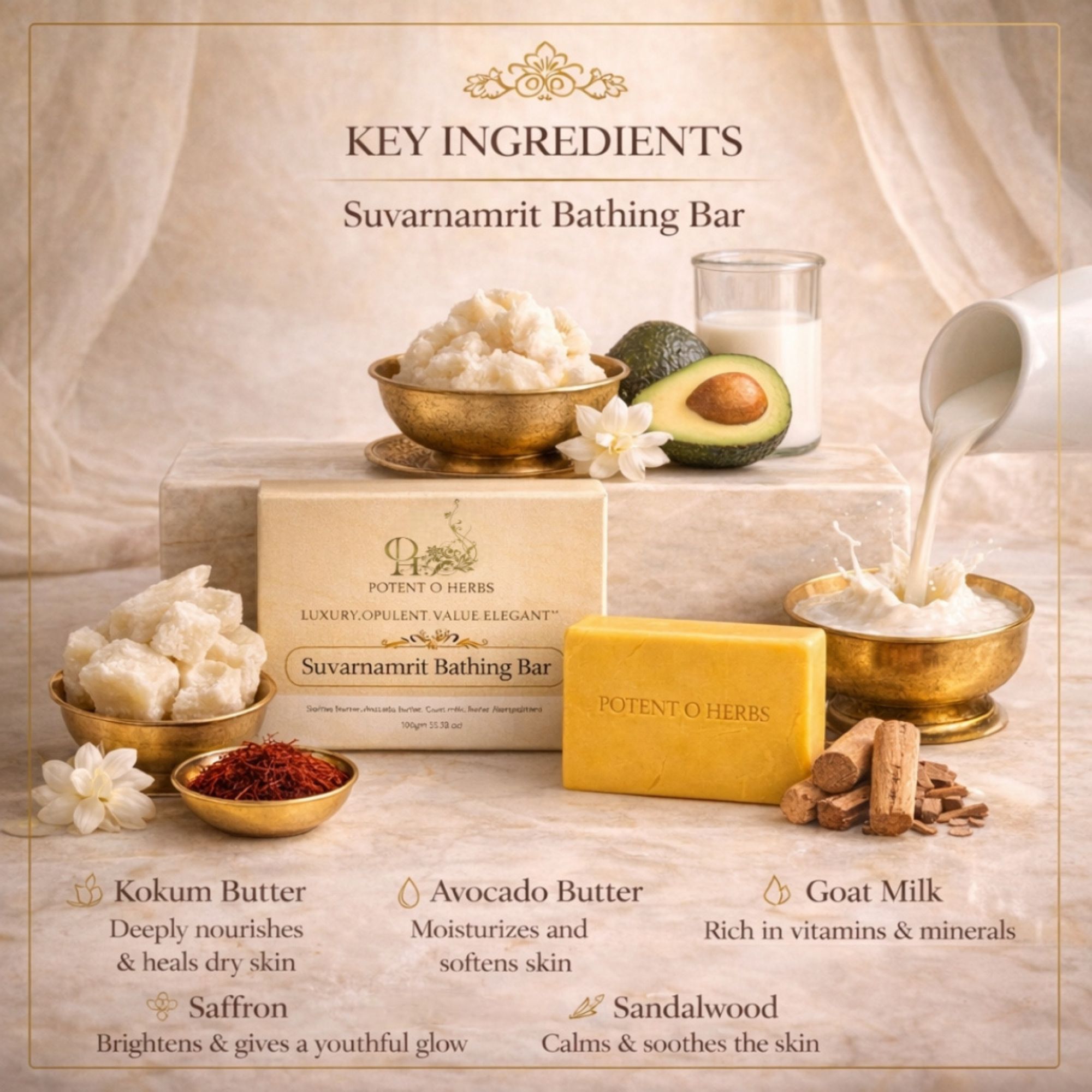Suvarnamrit Bathing Bar - 100 gm - Image 6