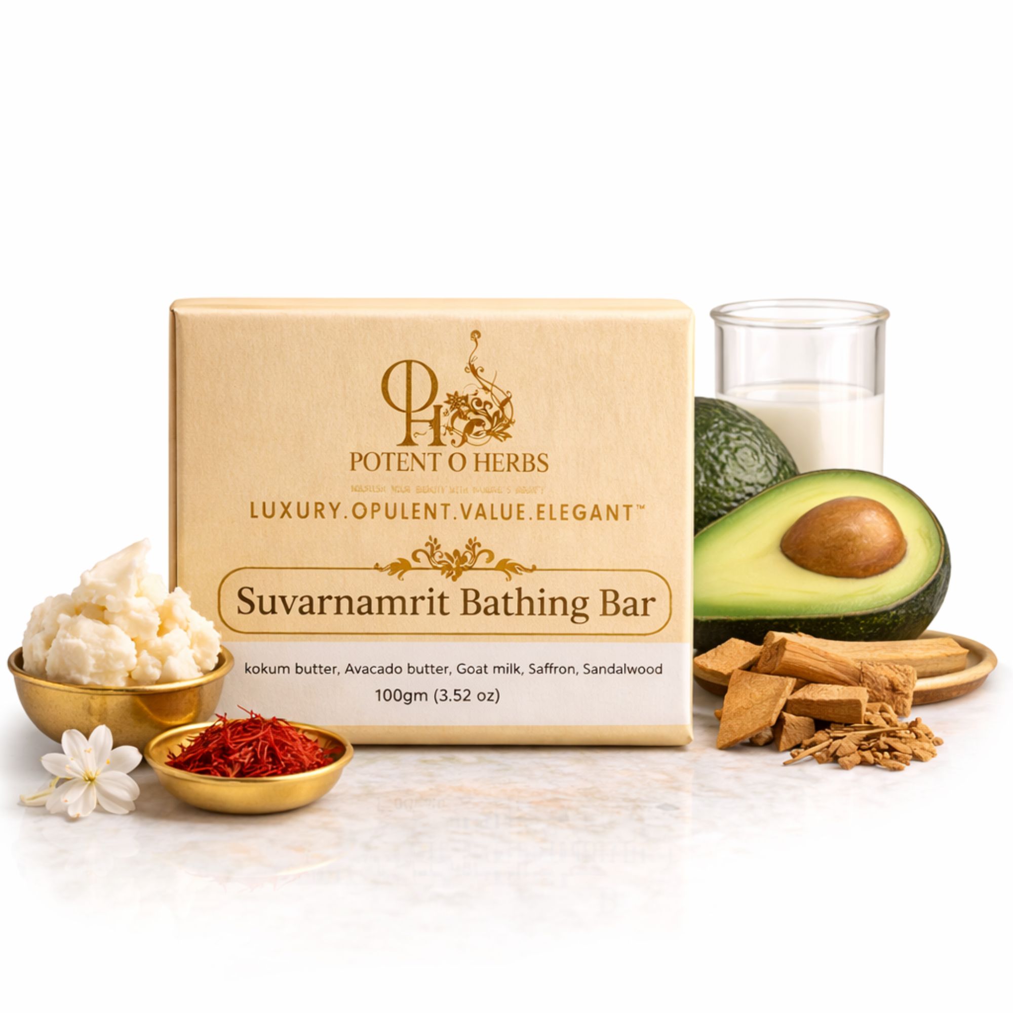 Suvarnamrit Bathing Bar - 100 gm - Image 8