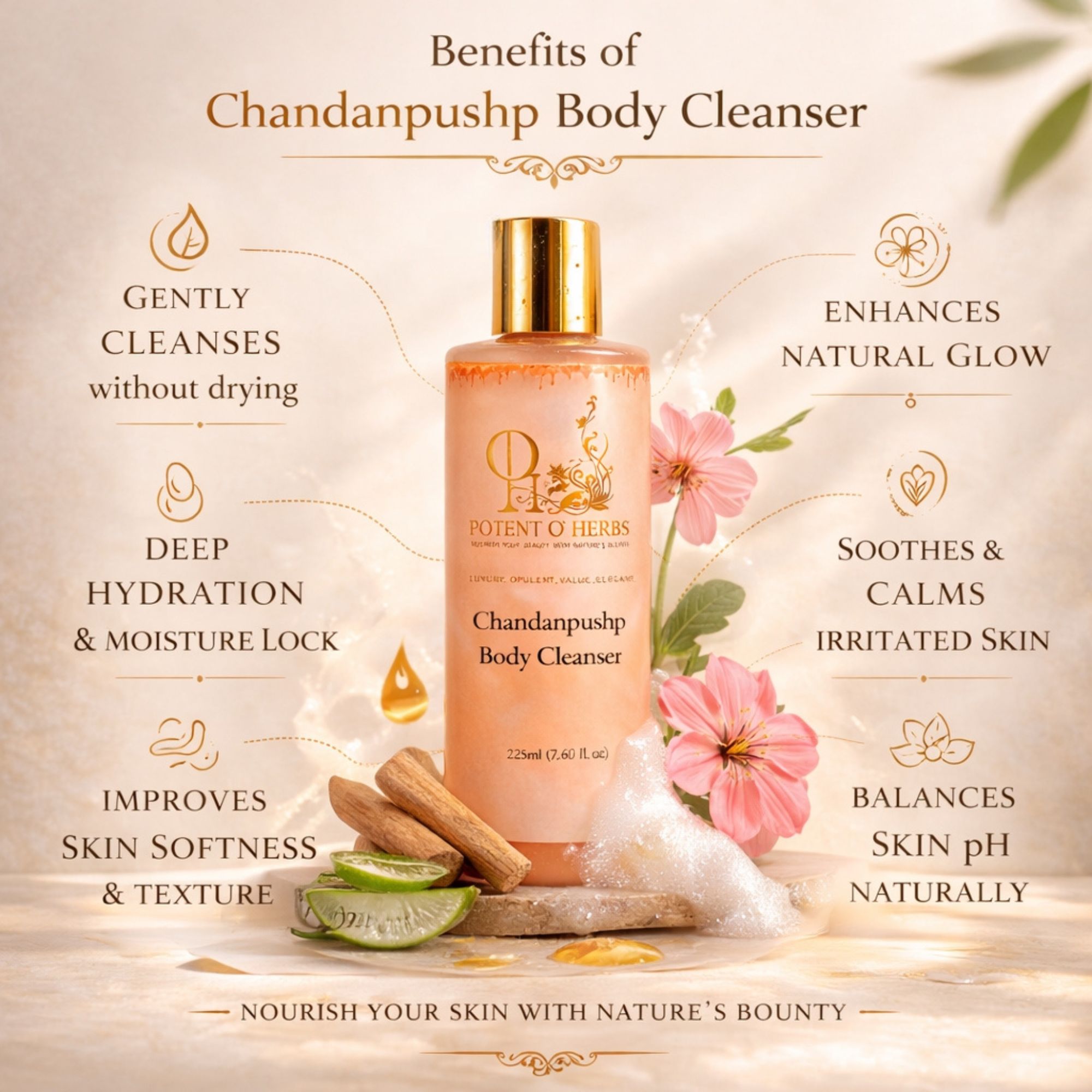 Chandanpushp Body Cleanser - Image 3