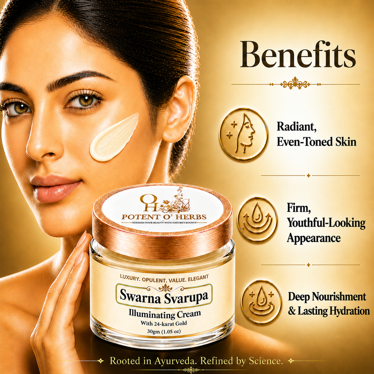 Svarna Svarupa Illuminating Cream - Image 2
