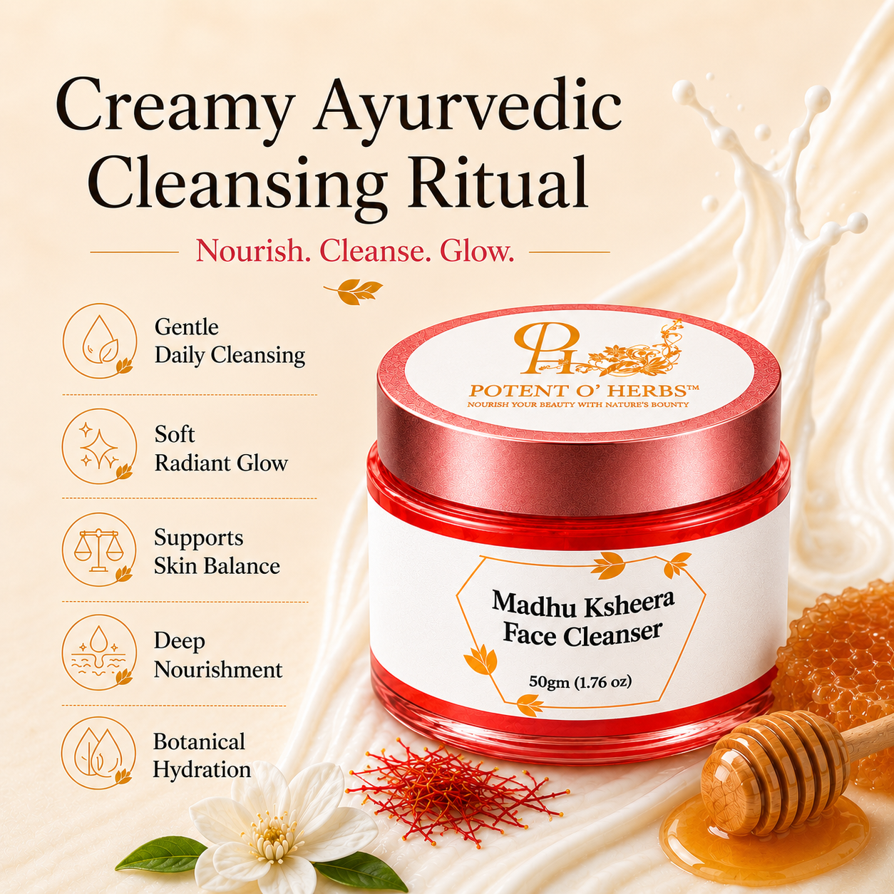 Madhu Ksheera Face Cleanser - Image 5