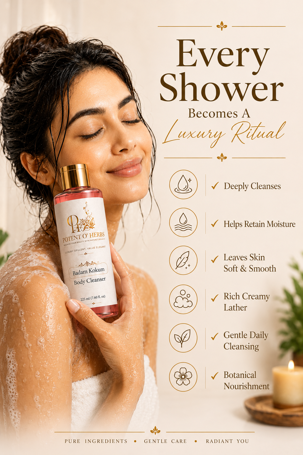 Badam Kokum Body Cleanser - Image 2