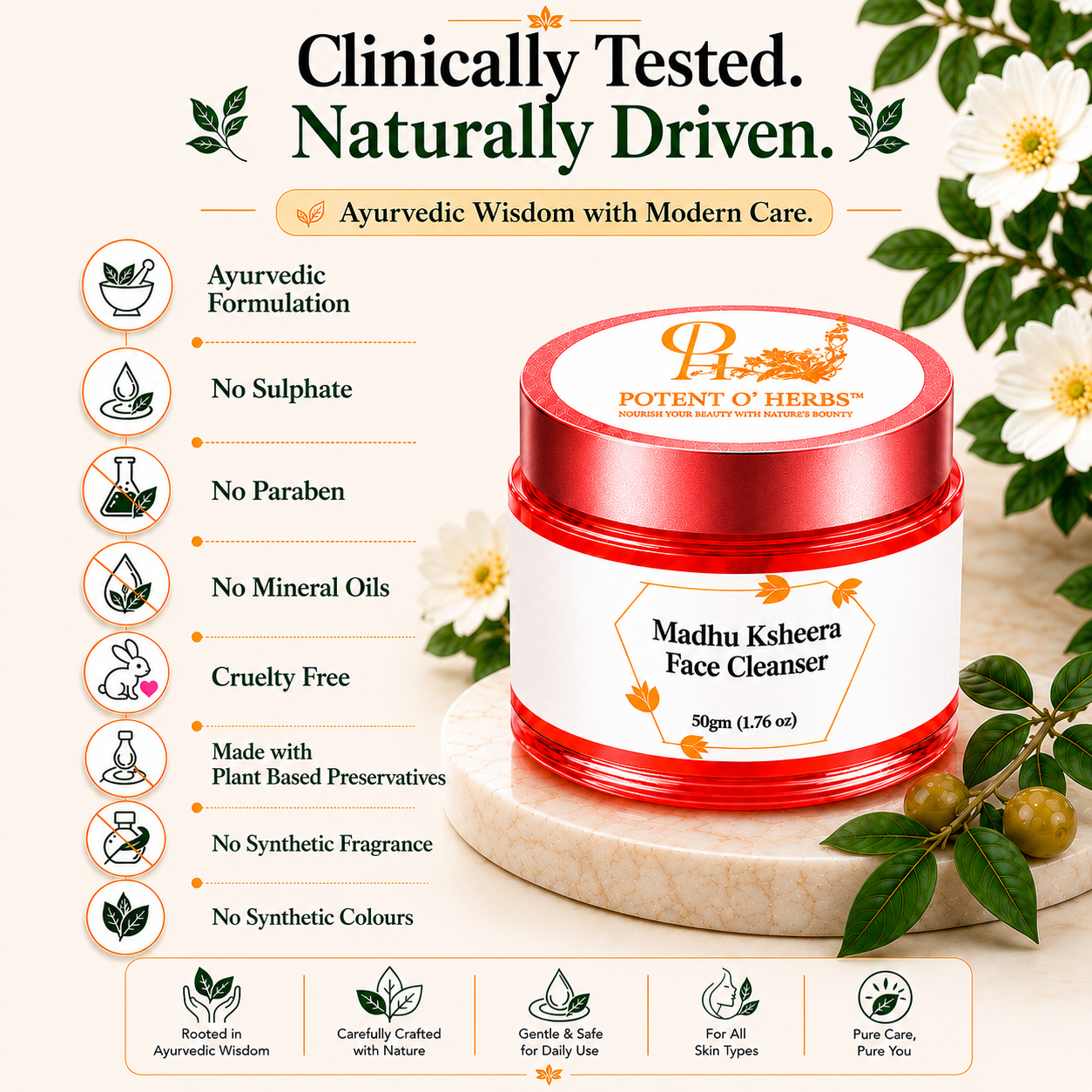 Madhu Ksheera Face Cleanser - Image 3