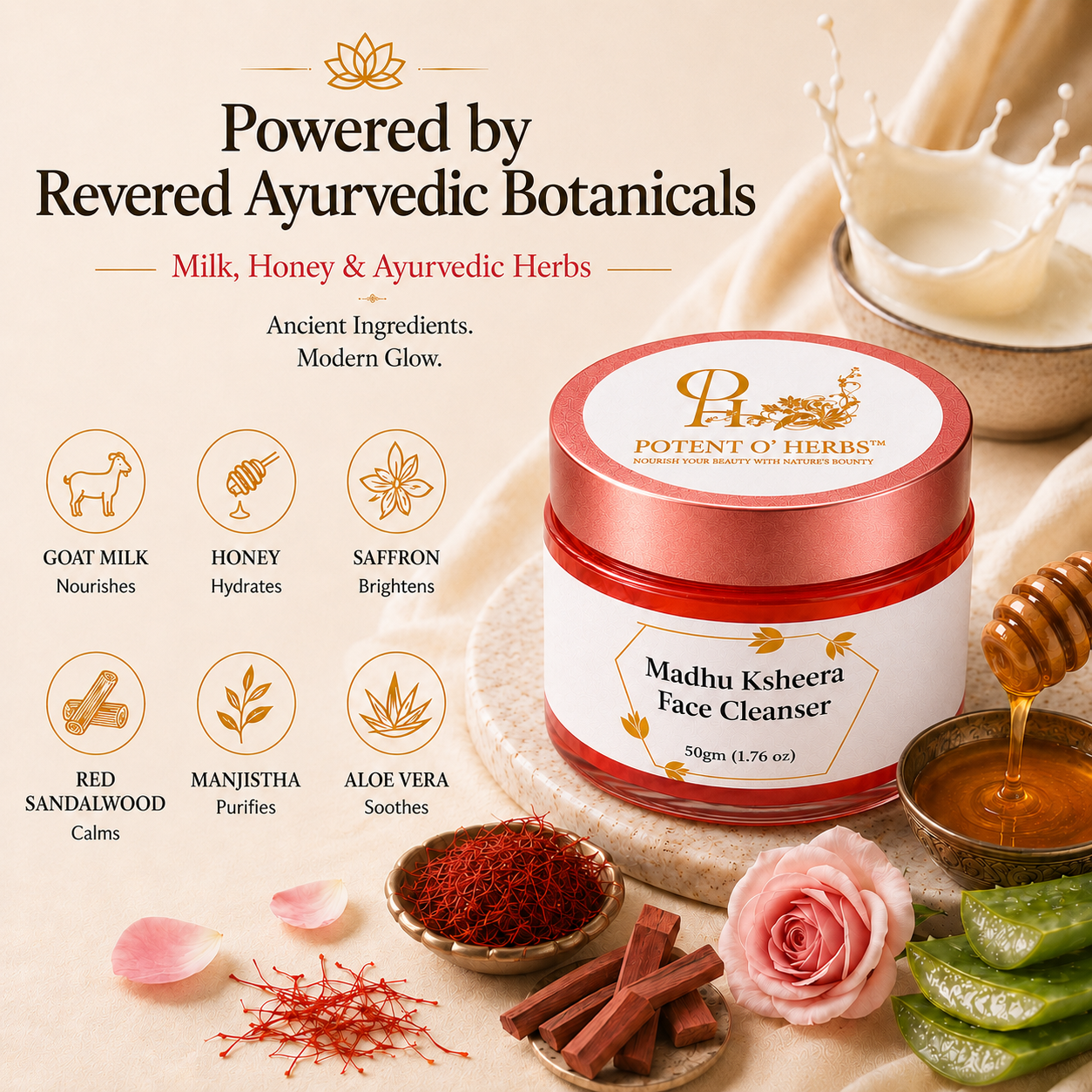 Madhu Ksheera Face Cleanser - Image 7