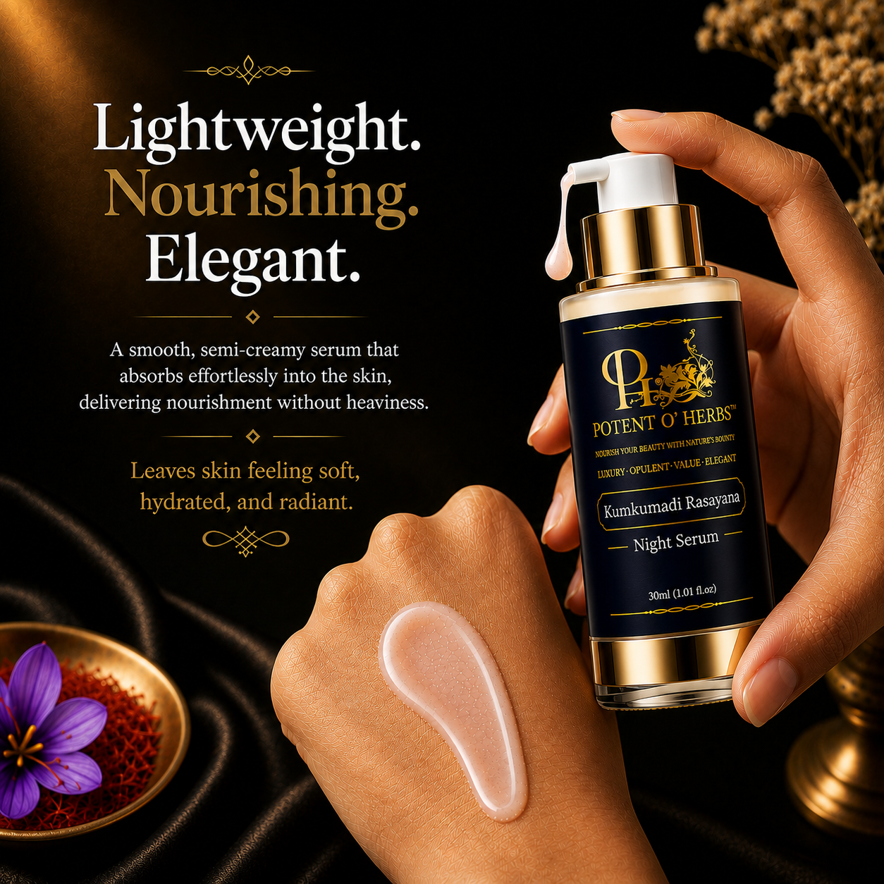Kumkumadi Rasayana Night Serum - Image 6